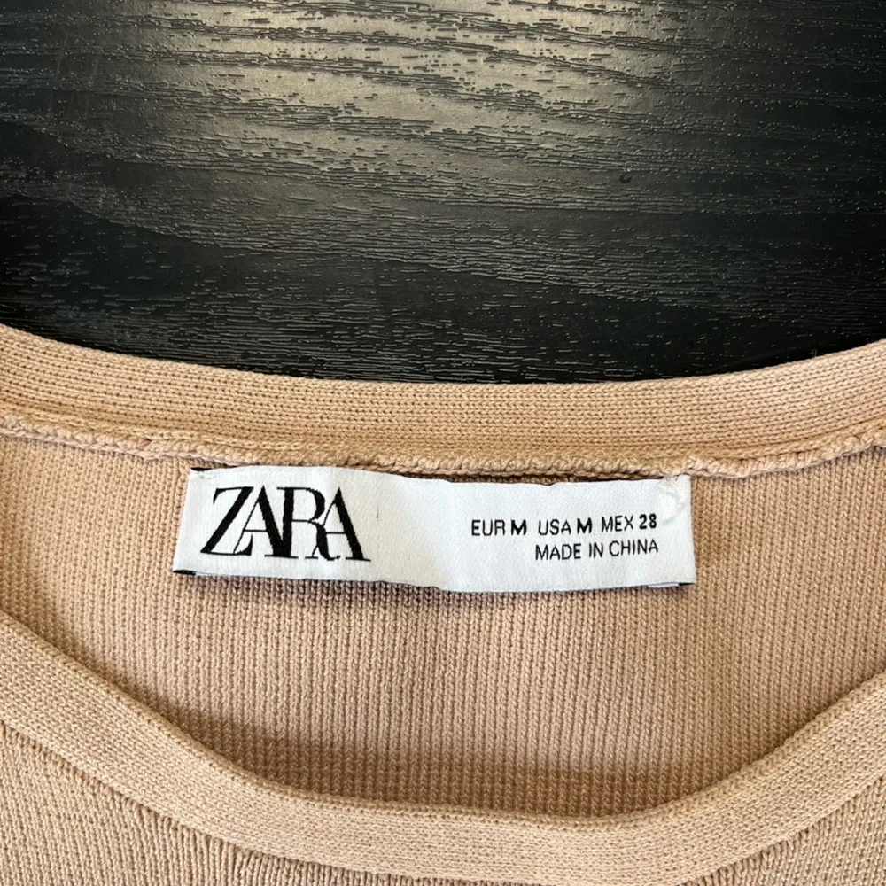 Zara Knit Cropped Tank Top Size Medium - Picture 5 of 5